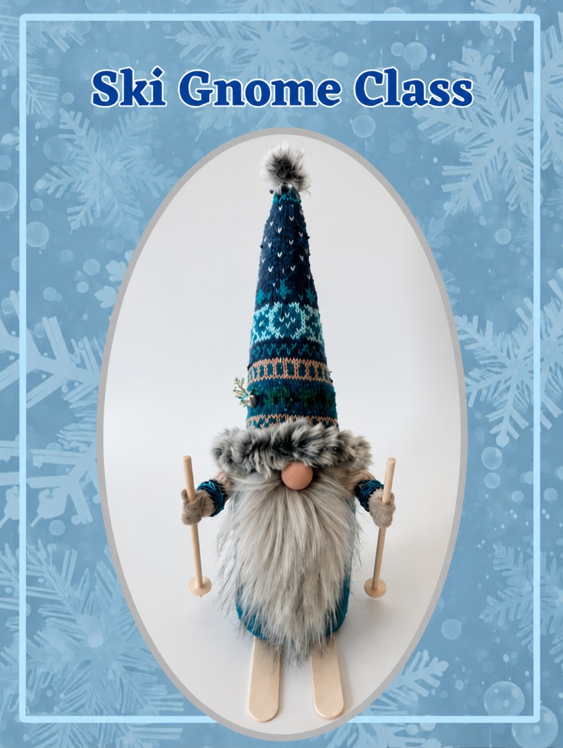 Make Your Own Upcycled Ski Gnome