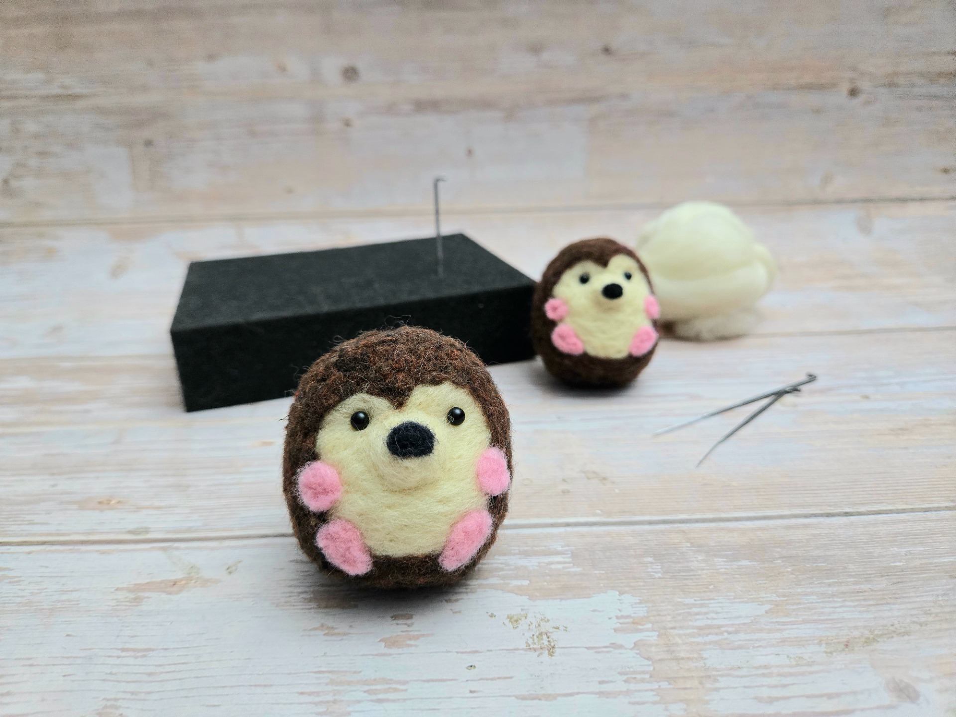 Needle-Felted Hedgehog Workshop Needle-Felted Hedgehog Workshop