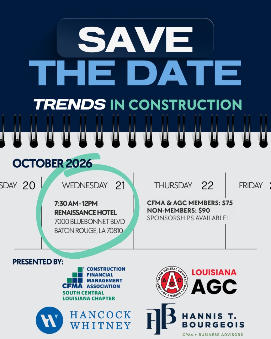 2026 CFMA Trends in Construction Conference