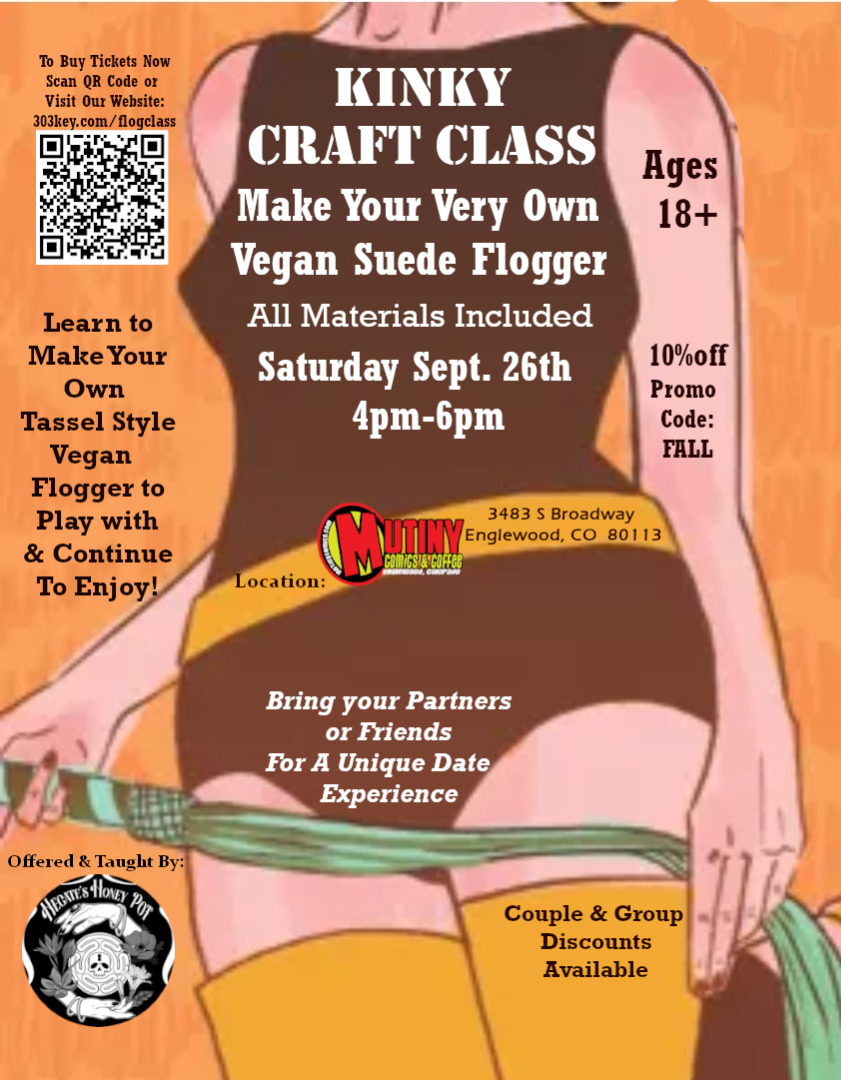 Kinky Craft Class: Make Your Own Vegan Tassel Flogger