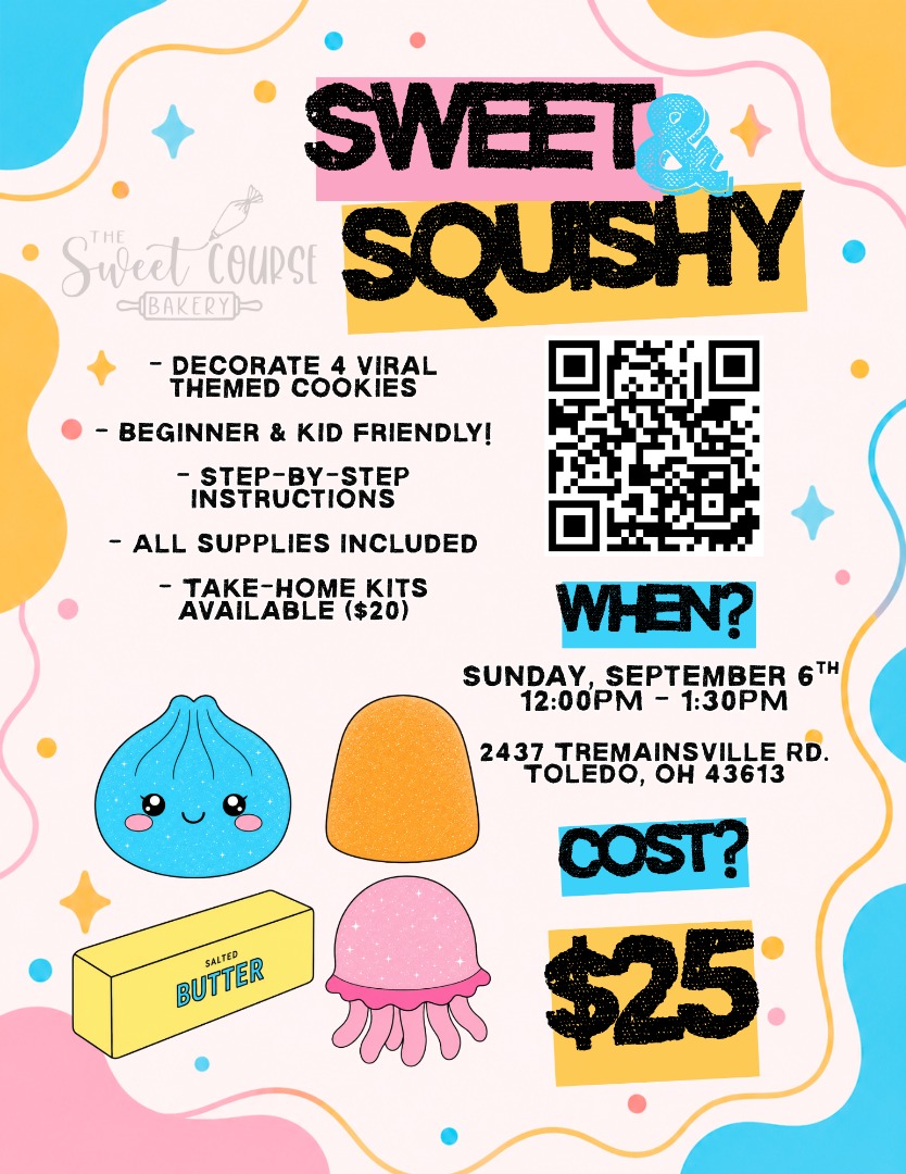 Sweet & Squishy Cookie Decorating Class