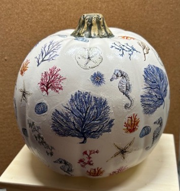 Yap + Craft - Decoupage Pumpkins! Yap + Craft - Decoupage Pumpkins!