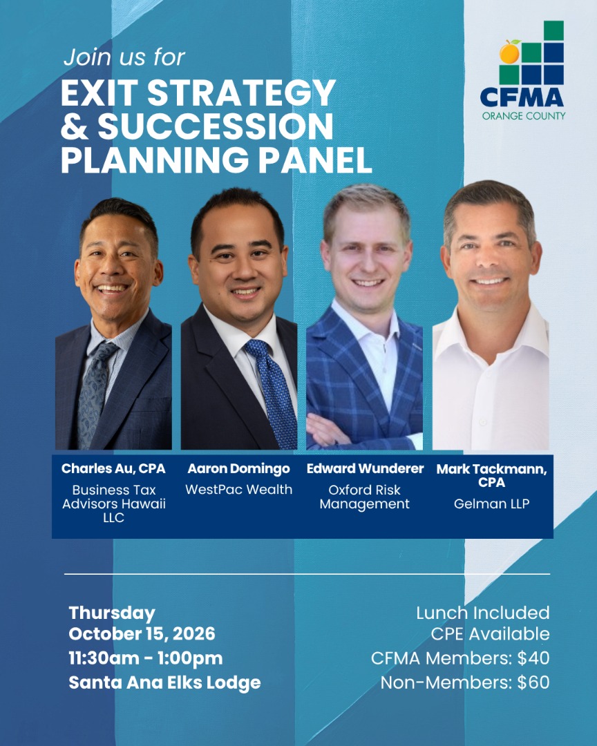 Exit Strategy & Succession Planning Panel