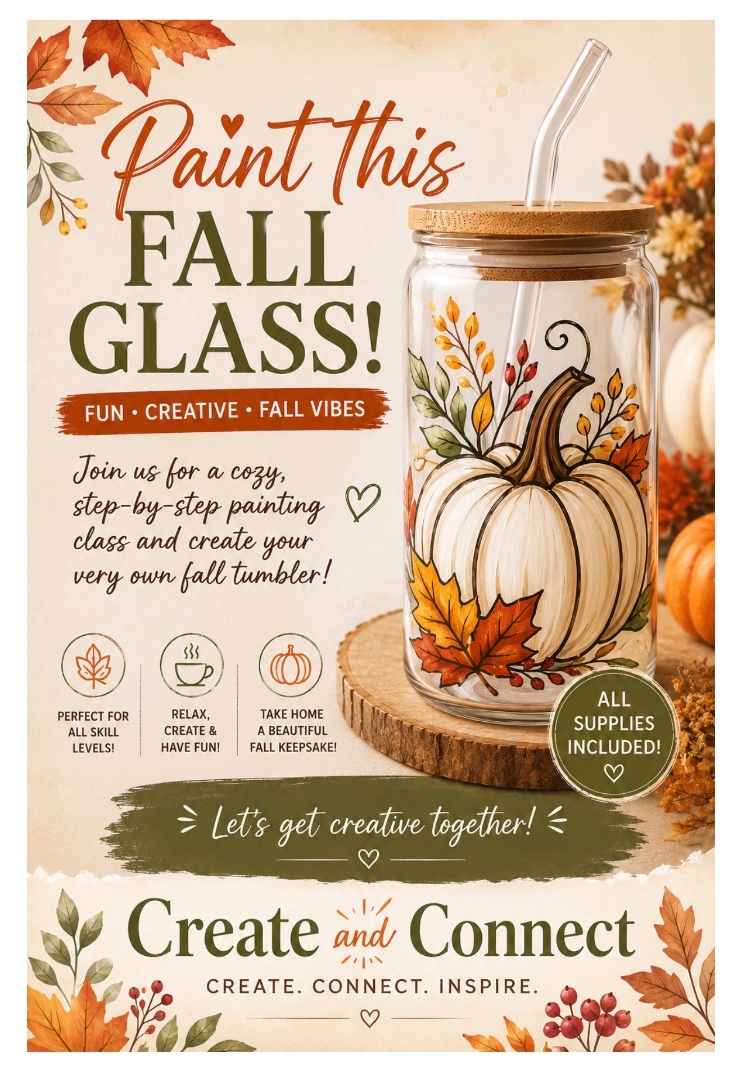 Fall Glasses at Kork's