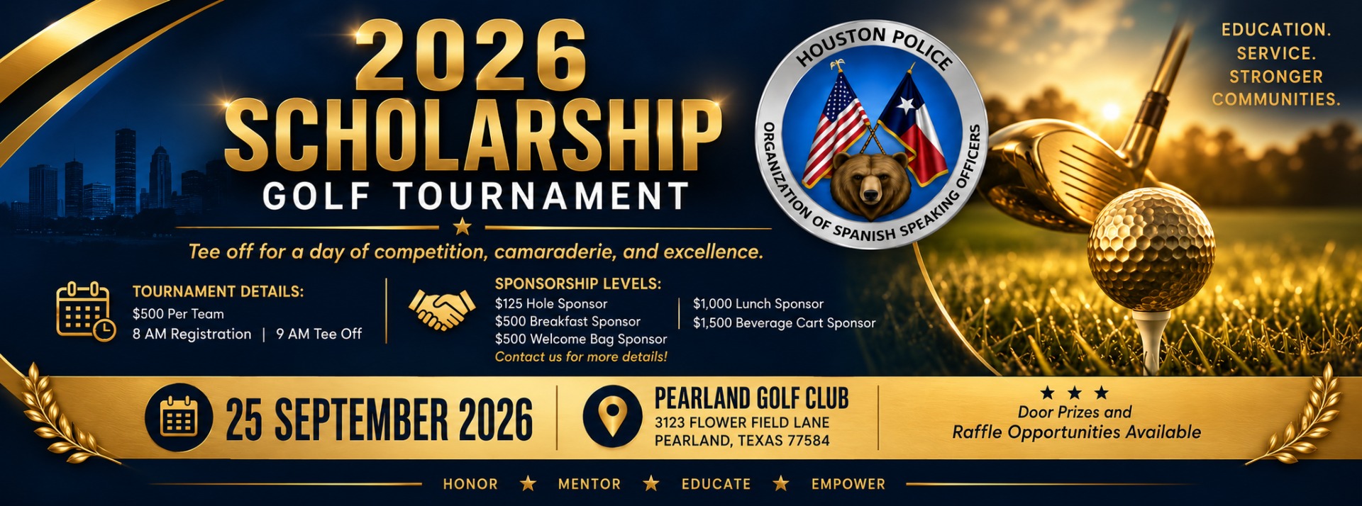 Houston OSSO Fundraiser Golf Tournament
