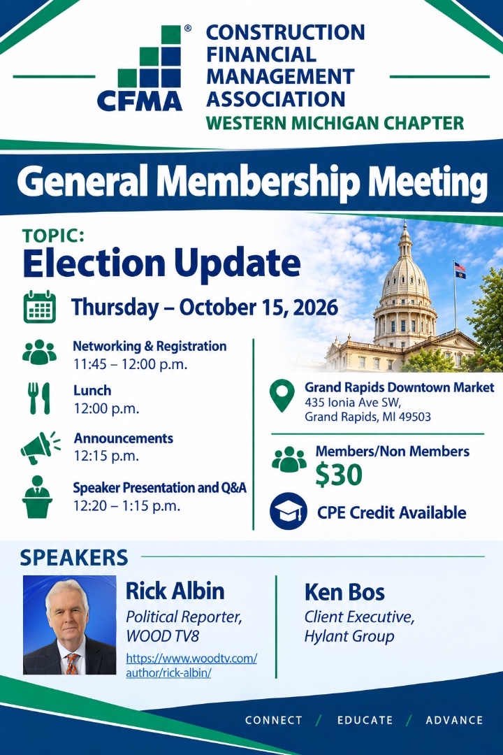 General Membership Meeting: Election Update