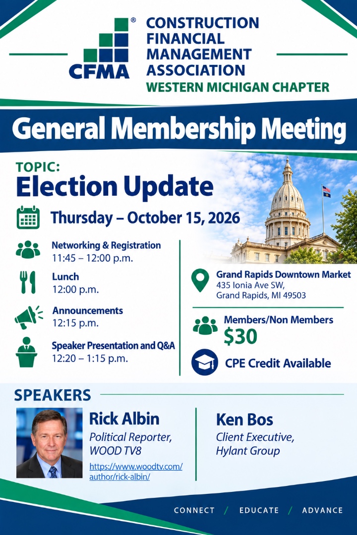 General Membership Meeting: Election Update