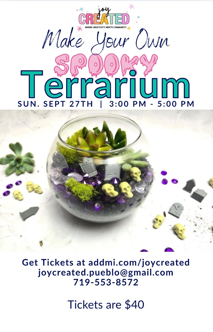 Spooky Terrariums