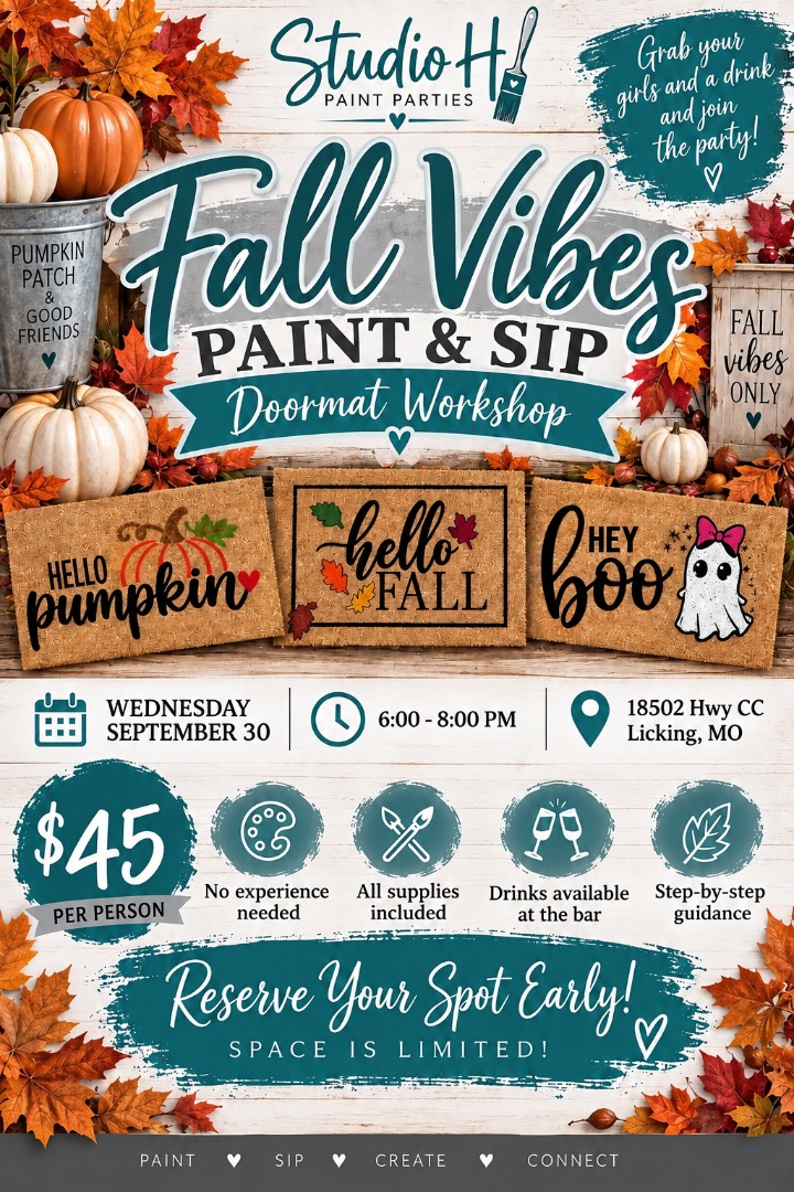 Fall Paint Party Workshop