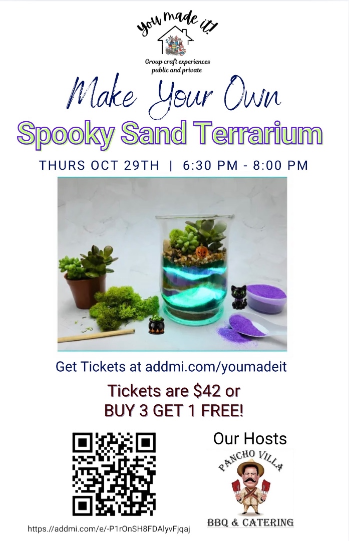 Spooky Sand Terrarium
