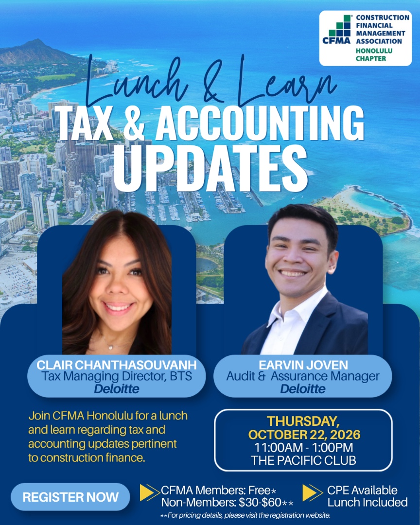 Lunch & Learn - Tax and Accounting Updates