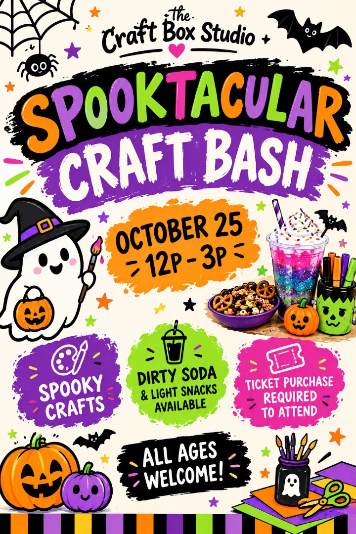 Spooktacular Craft Bash!