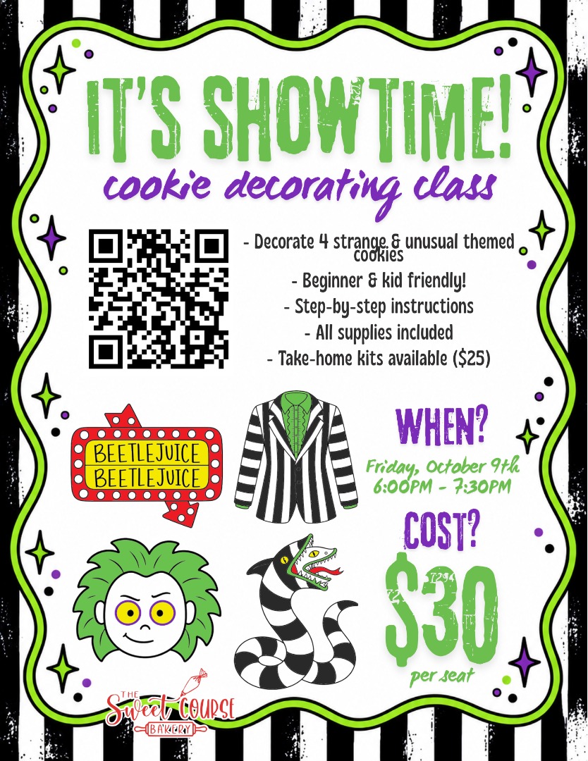 It's Showtime! Cookie Decorating Class