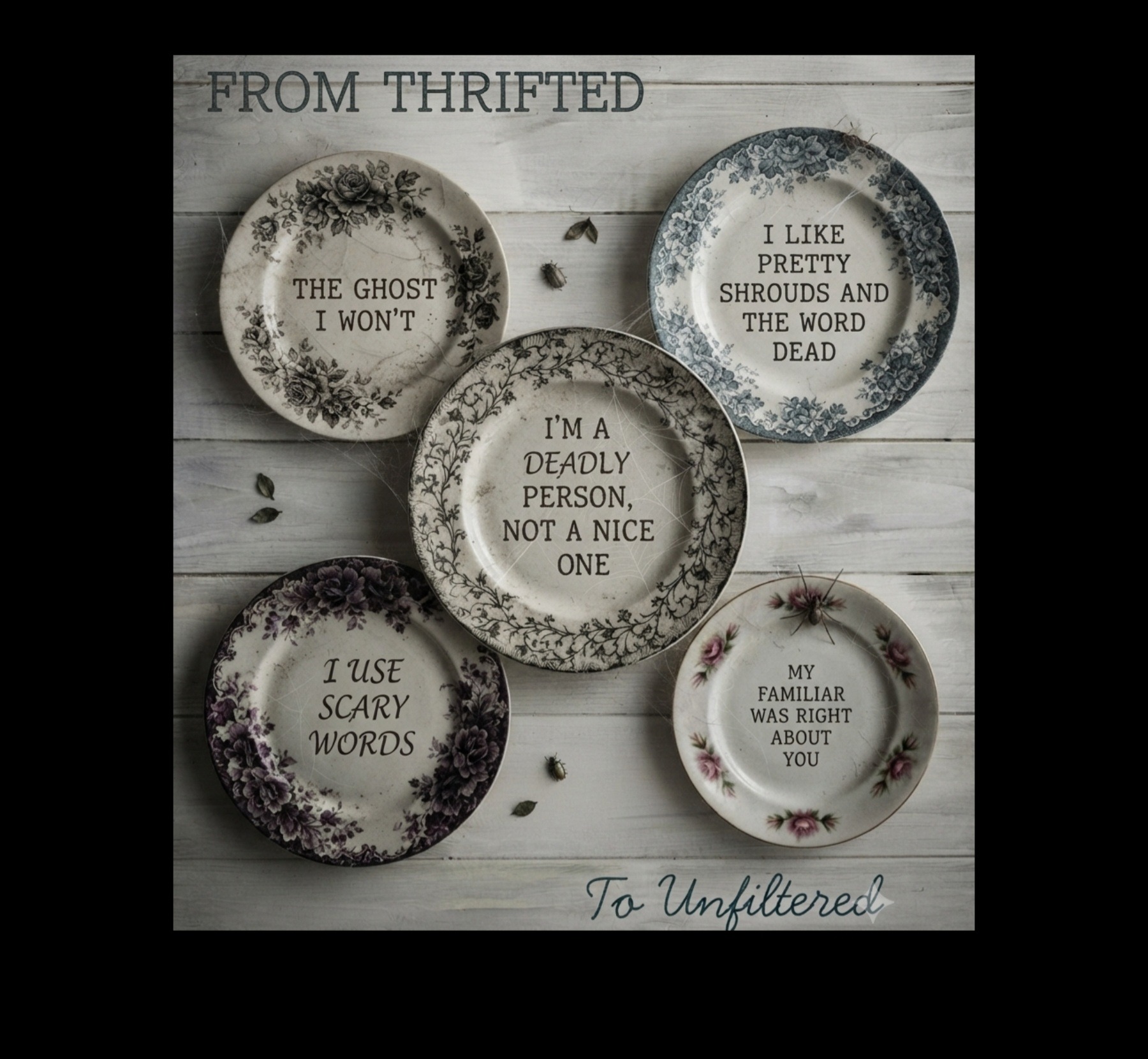 From Thrifted to Unfiltered: Spooky Plate Edition