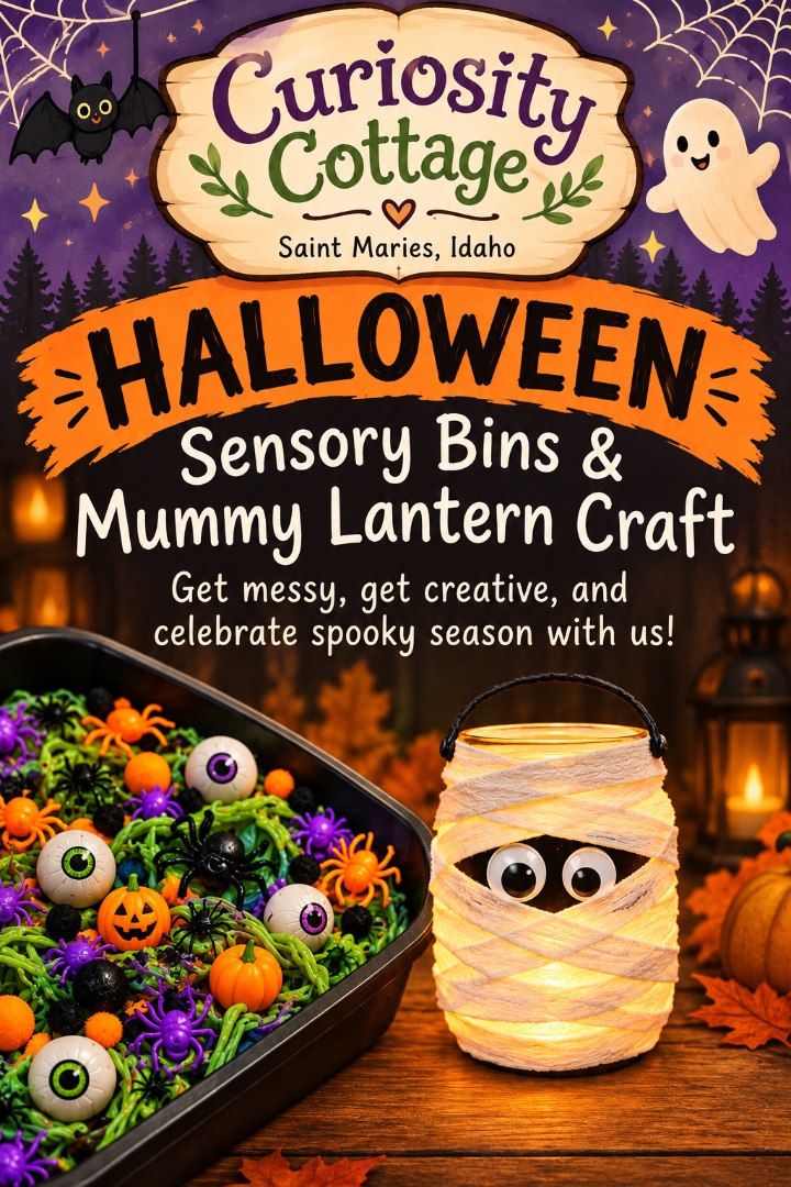 Halloween Hands On Sensory Session 2:30PM