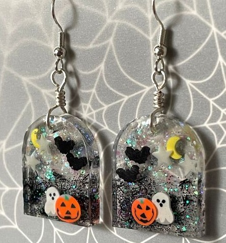Boo-tiful Bling: Resin Earrings Workshop
