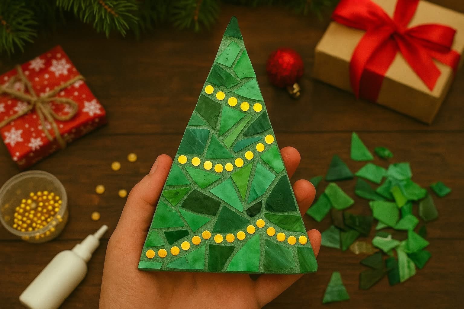 Christmas Tree Mosaic