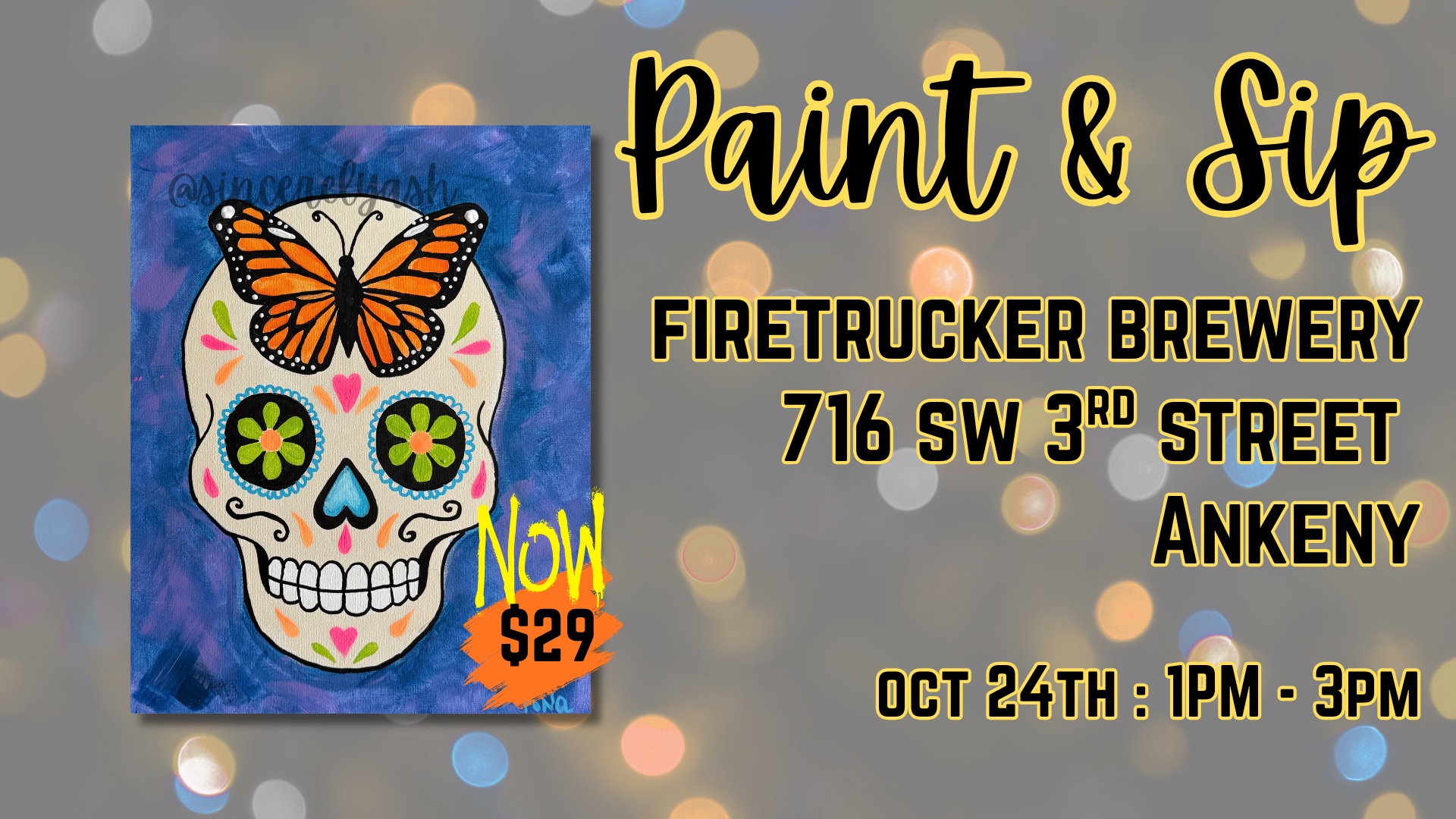 Paint & Sip at Firetrucker Brewery in Ankeny