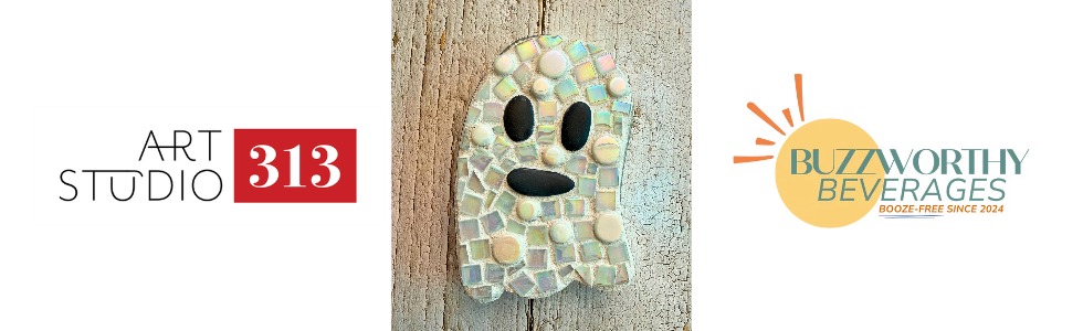 Make A Mosaic Disco Ghost at Buzzworthy