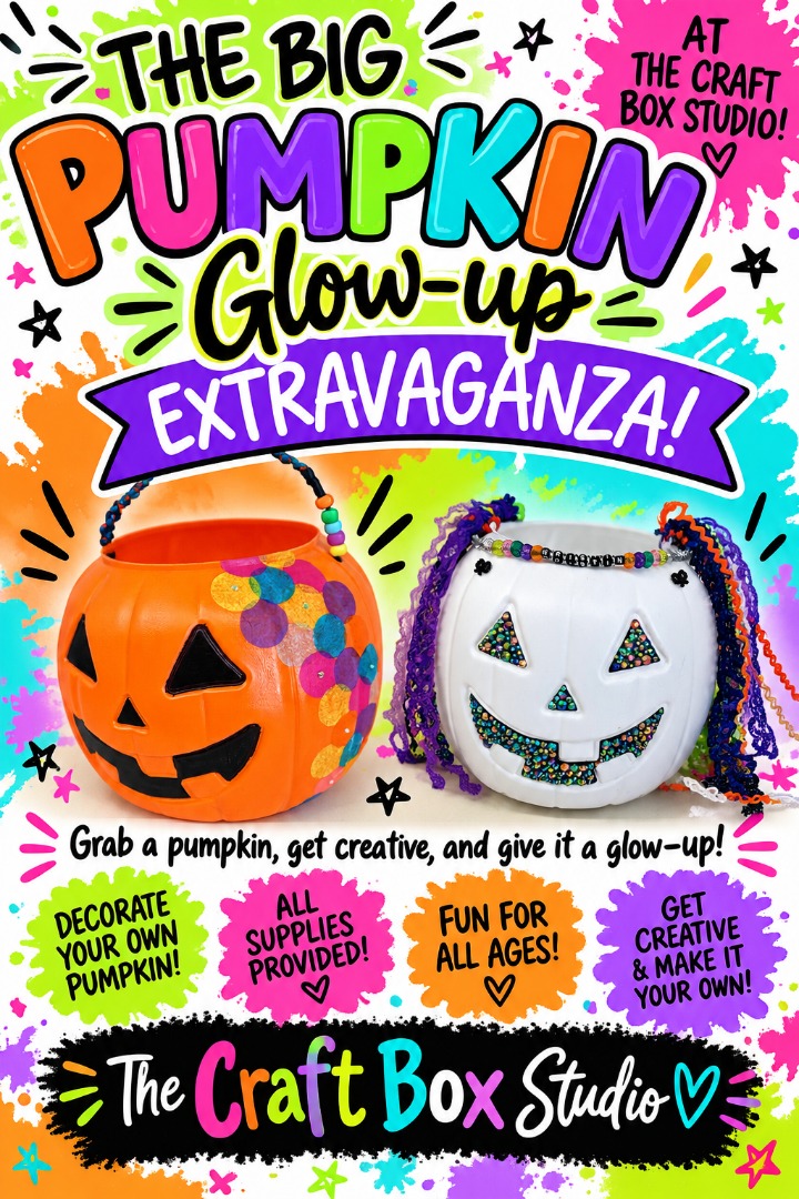 Big Pumpkin Glow-up Exreavaganza!