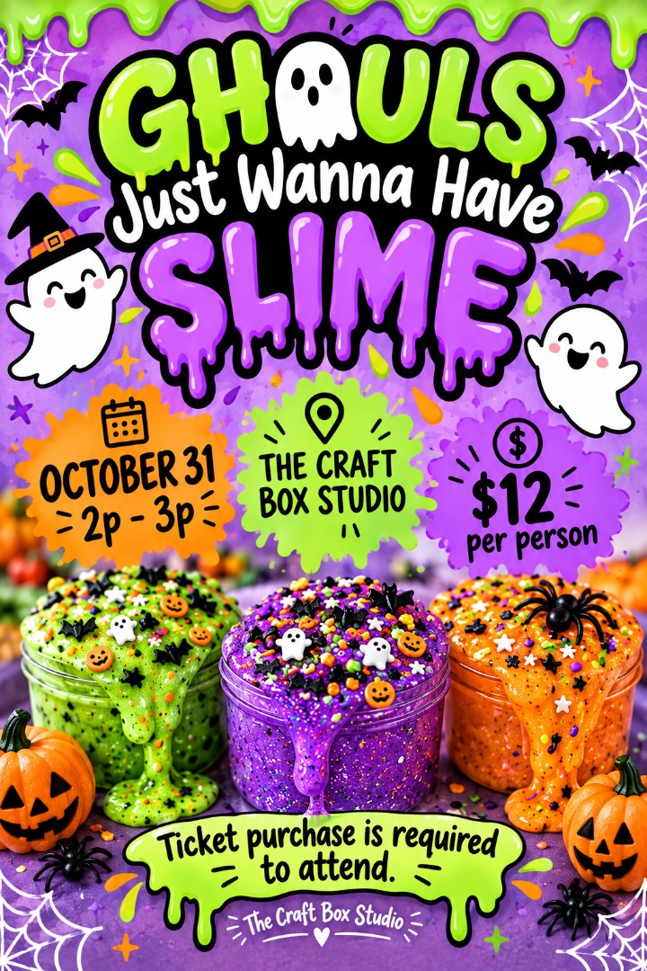 Ghouls Just Wanna Have Slime! - *Halloween themed Slime Lab*