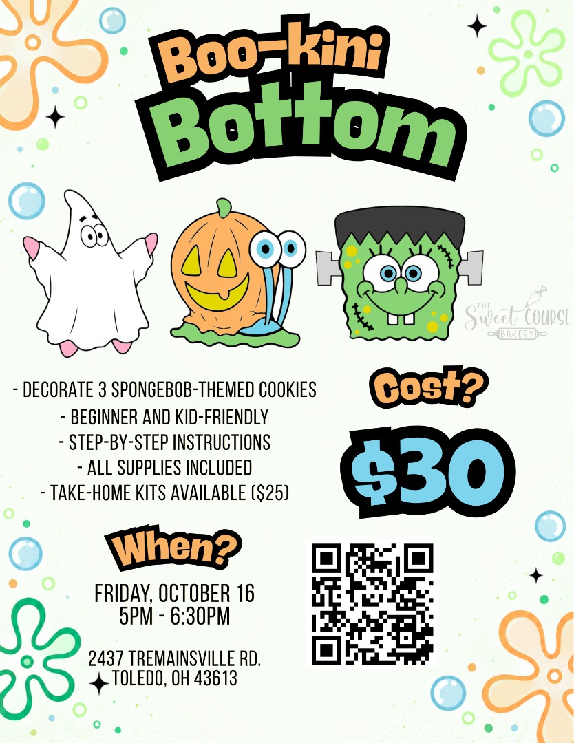 Boo-kini Bottom Cookie Class