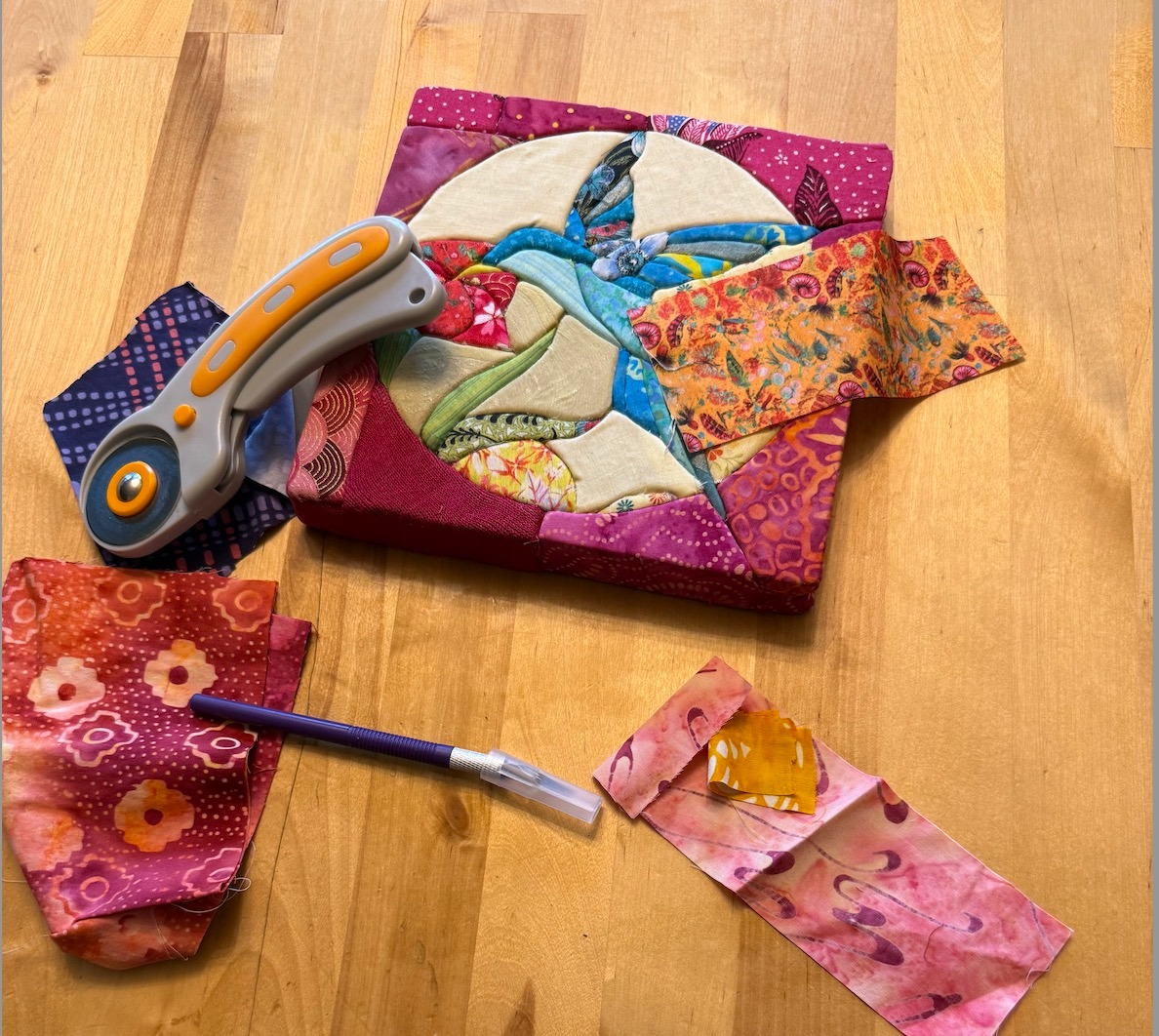 Kinusaiga - Painting With Fabric @Railwerks Brewing Depot 11/1