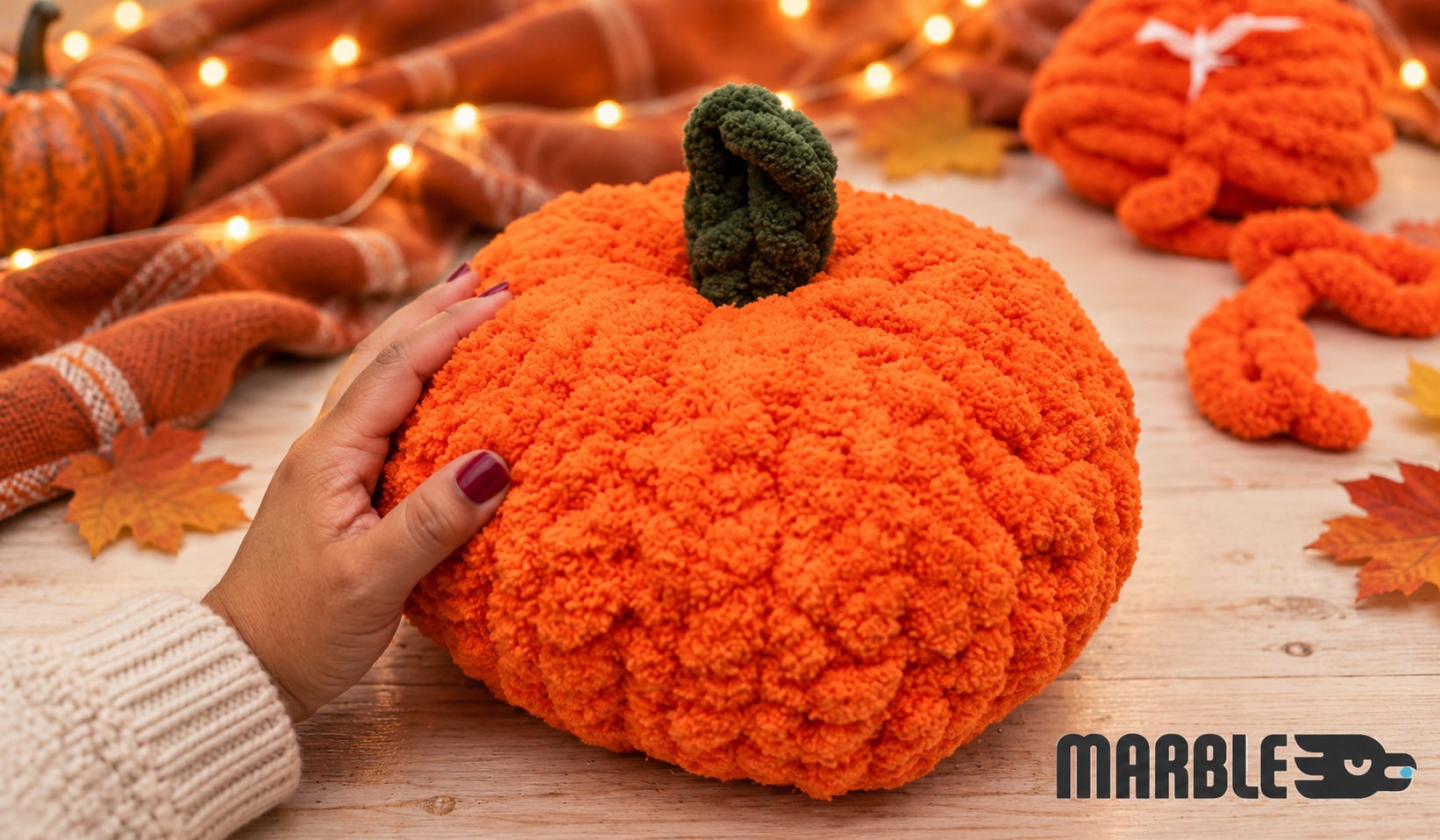 Make a Pumpkin Pillow