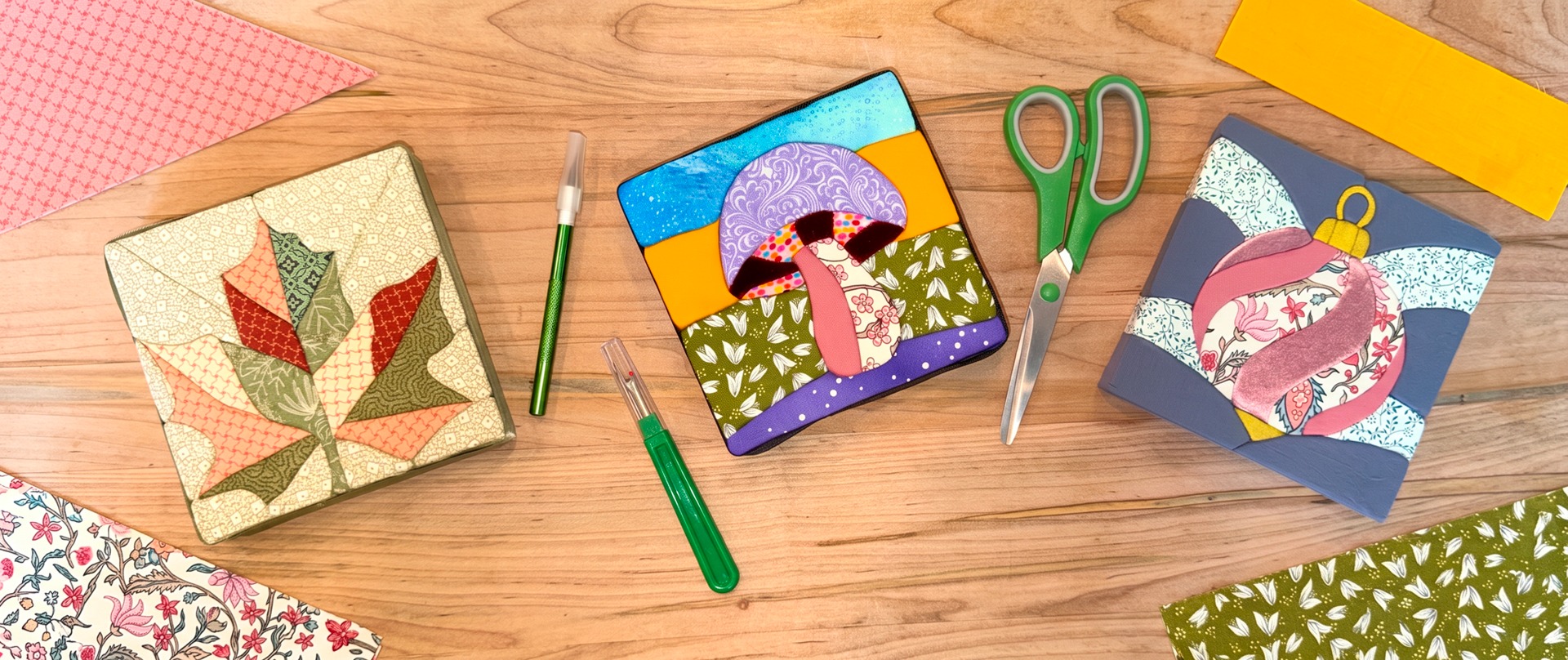 Make Your Own Kinusaiga Art (Fabric Art)