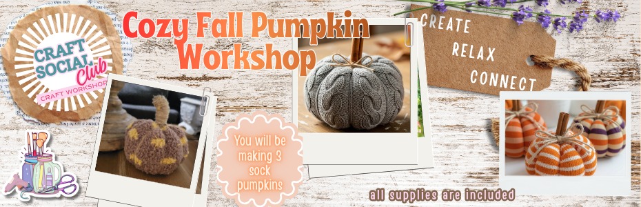 Cozy Fall Pumpkin Workshop