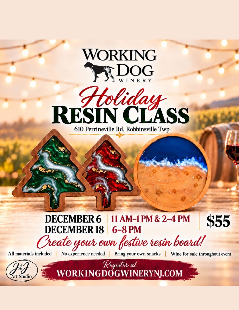 Holiday Resin Class