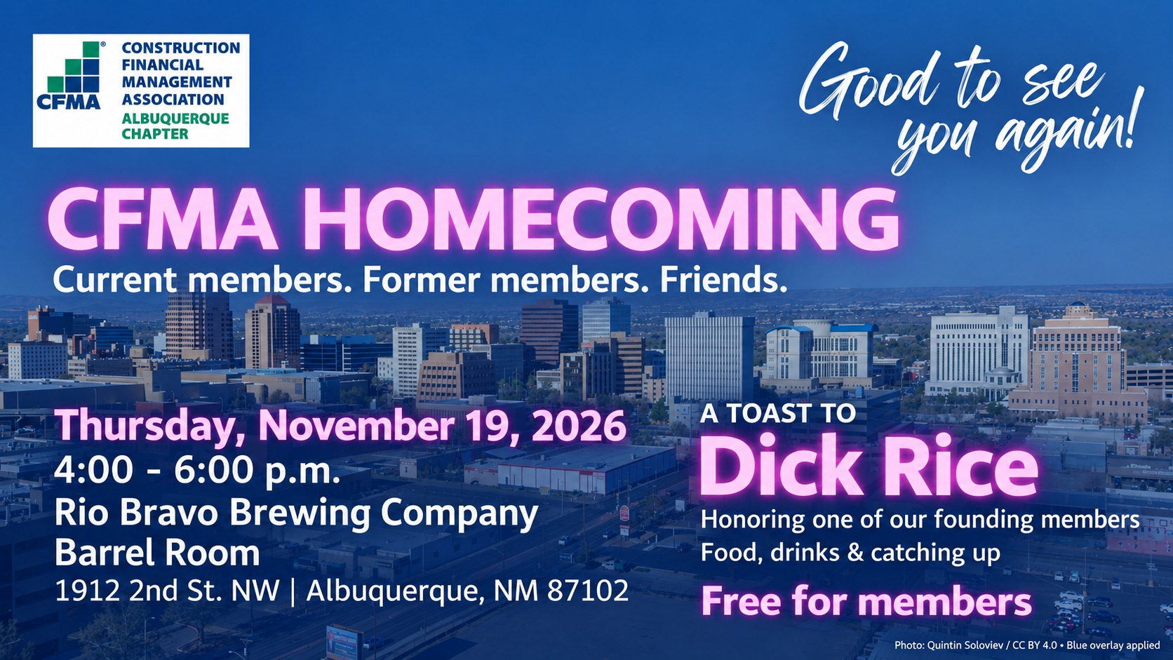 CFMA Homecoming Event