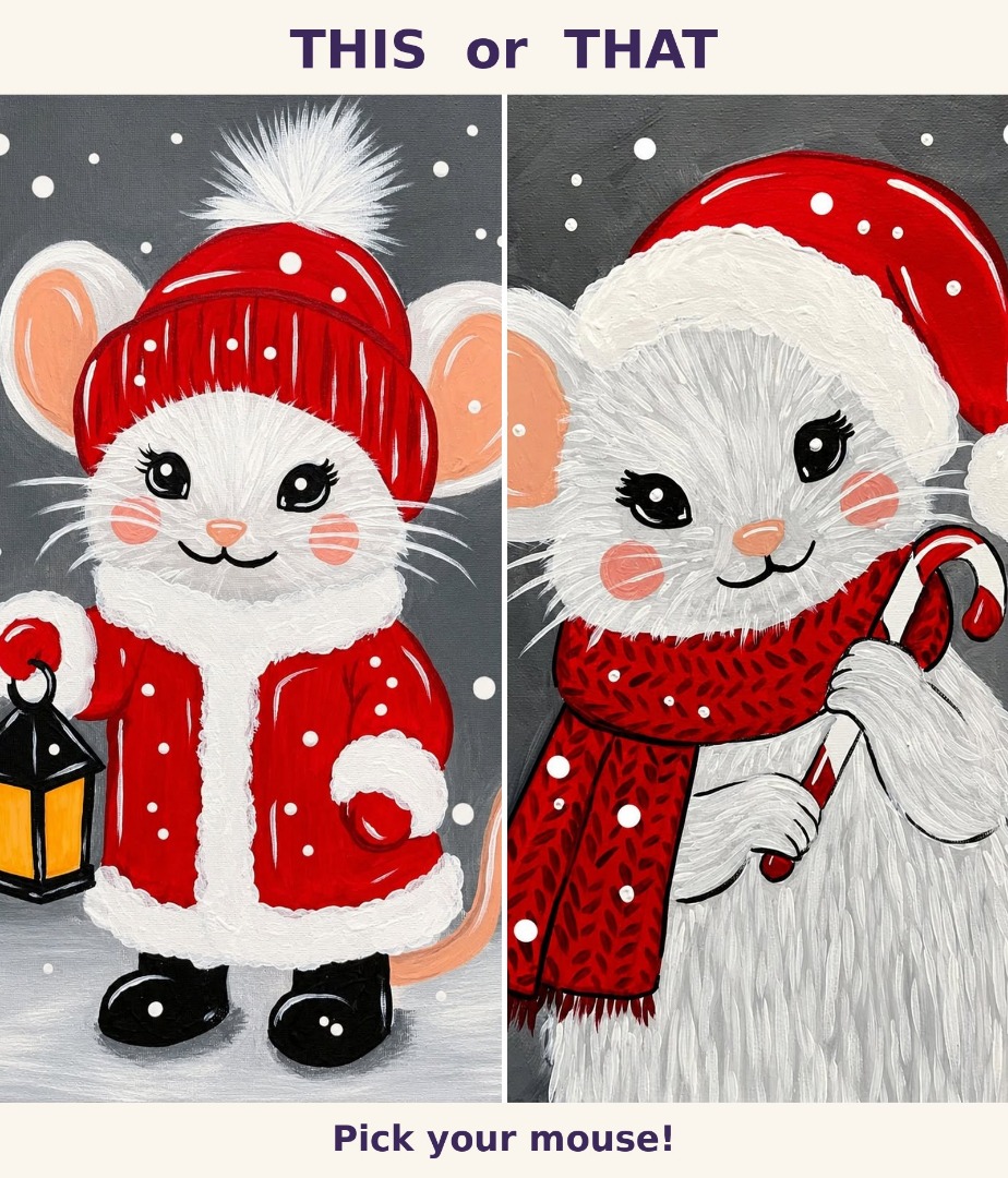 Painter's Choice: The Christmas Mice