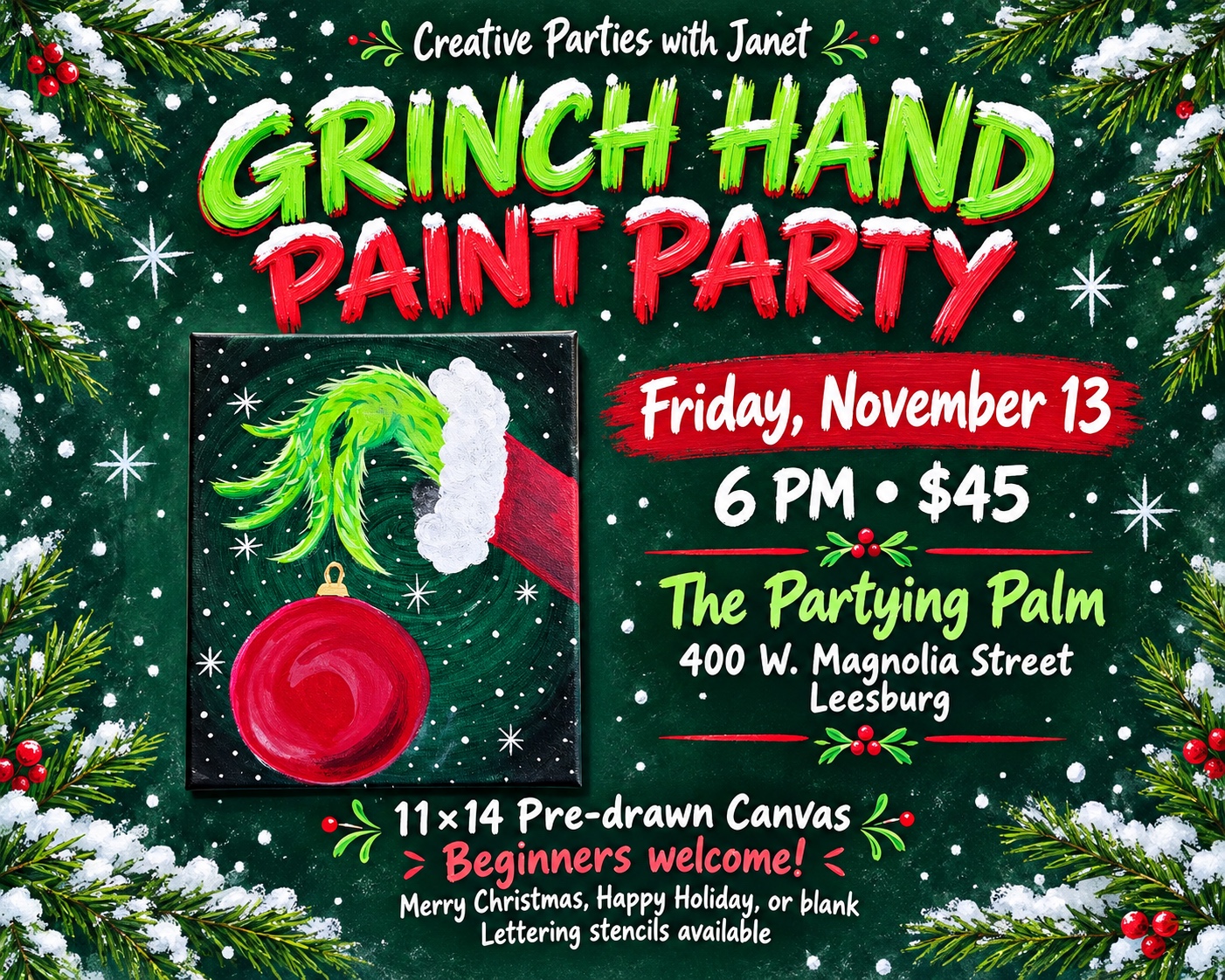 Grinch Hand Grinch Hand