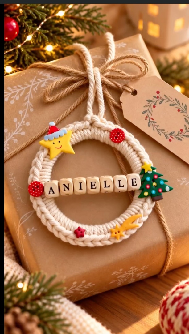 The simplest Crcochet Christmas Ornament
