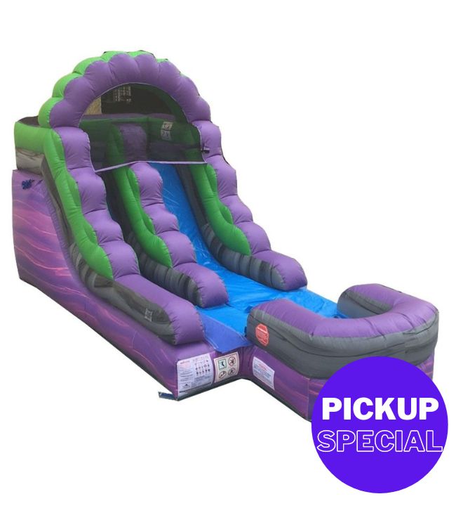 Purple Marble Water Slide