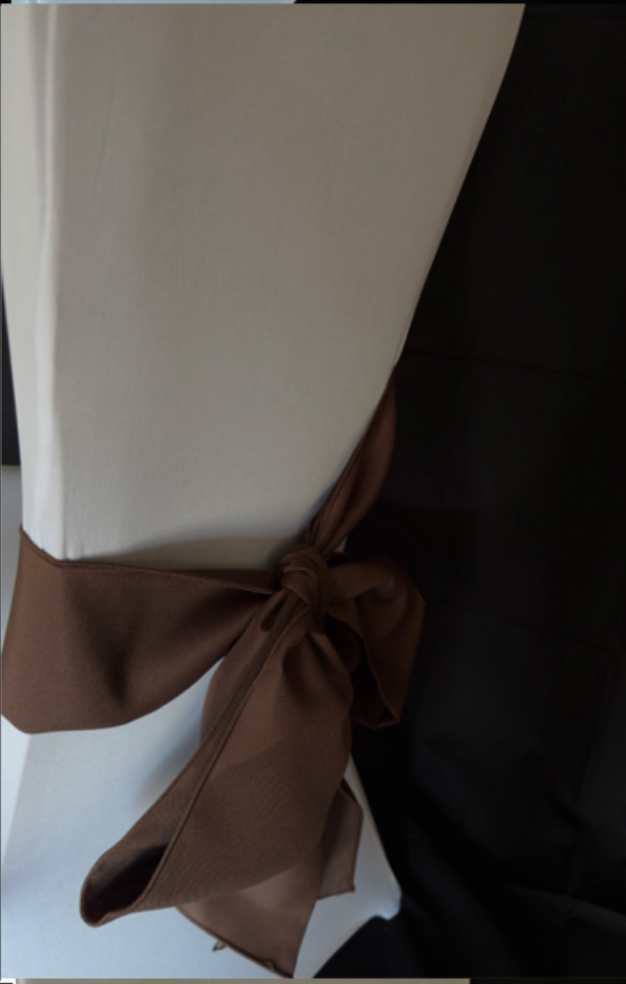 Chair Tie SHEER BROWN