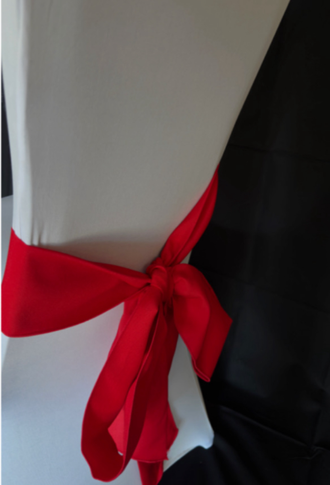 Chair Tie POLY RED
