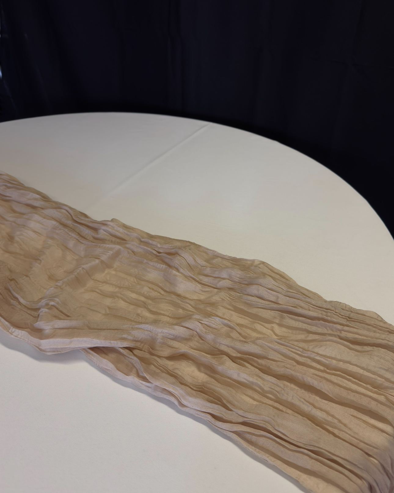 Runner-Gauze 1.5'x10' Ivory cheese cloth