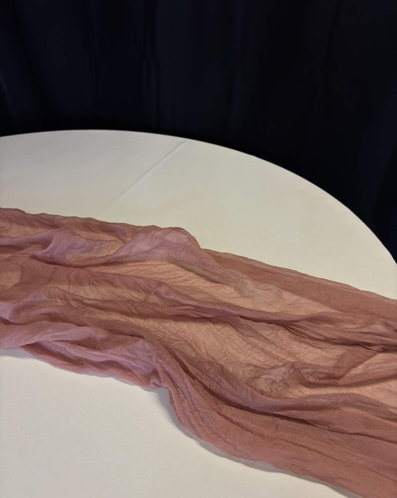 Runner GAUZE DUSTY ROSE