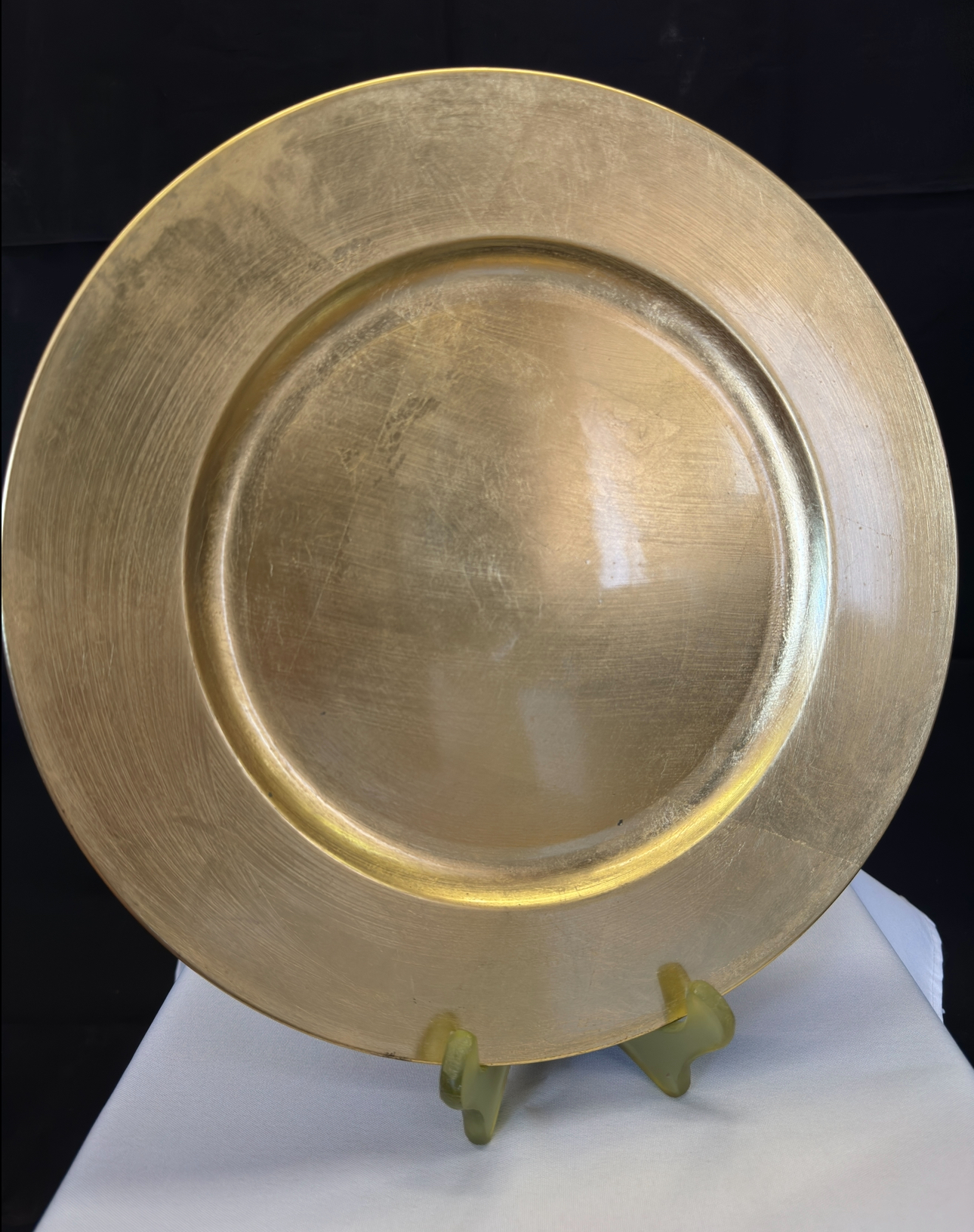 Plate Charger GOLD PLAIN