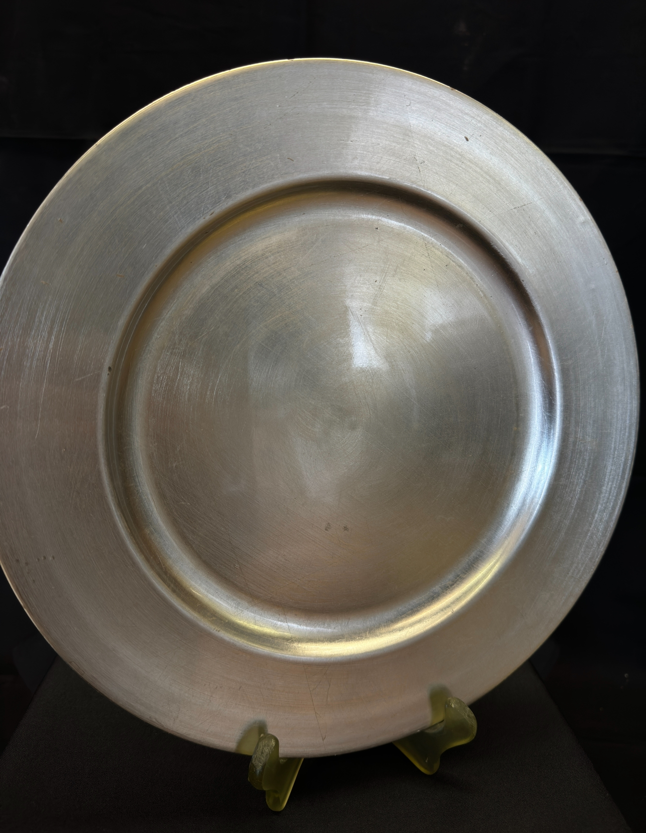 Plate Charger SILVER PLAIN