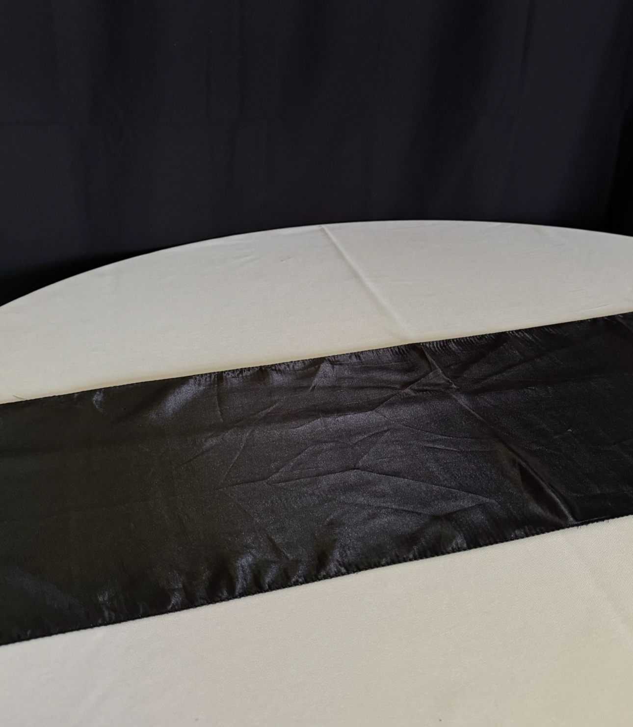 Runner 12"X108" SATIN BLACK