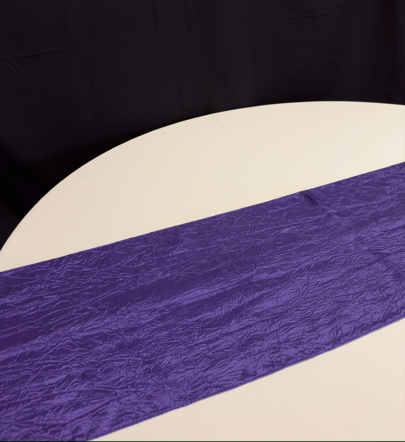 Runner 12"X108" CRINKLE PURPLE