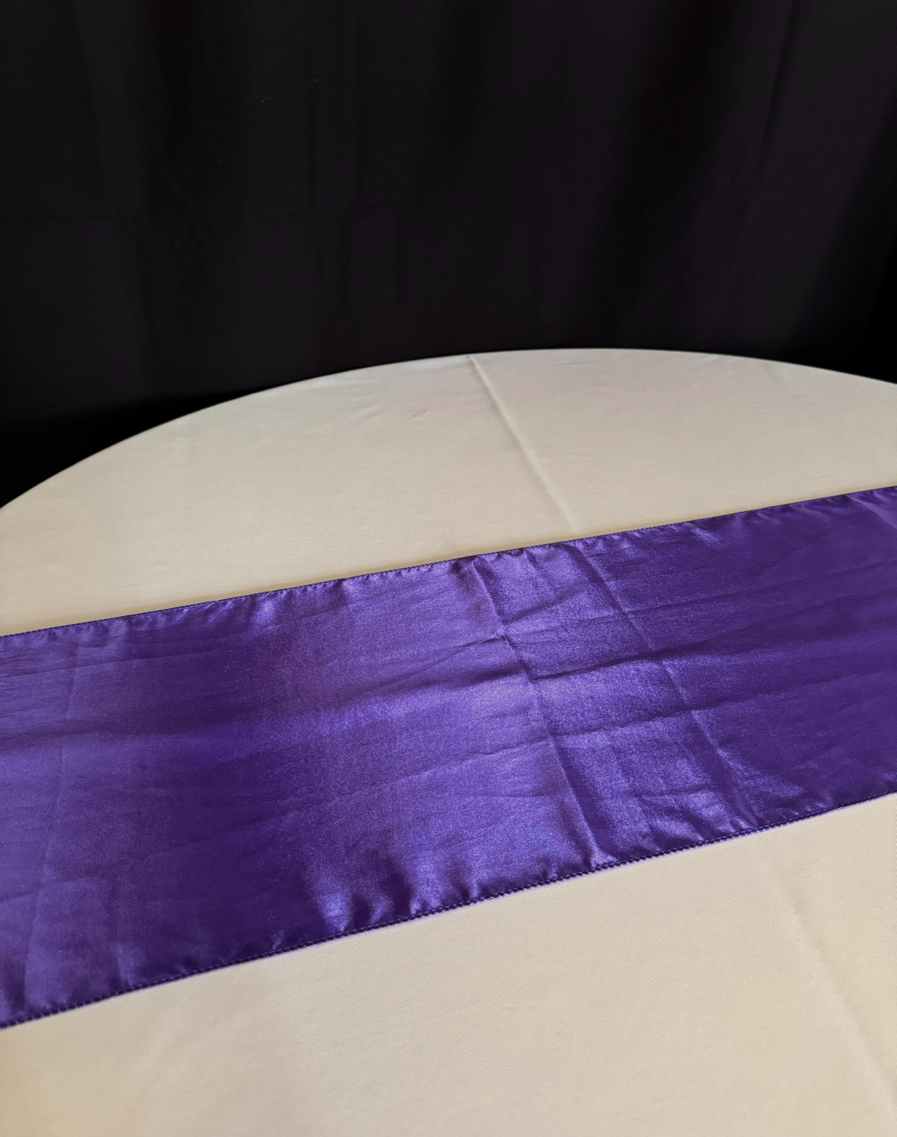 Runner 14"X108" SATIN PURPLE
