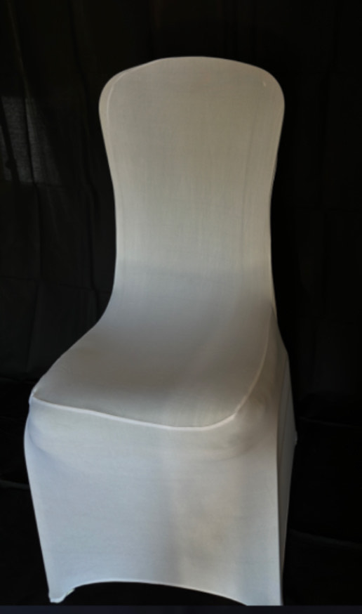 Chair Cover Spandex WHITE