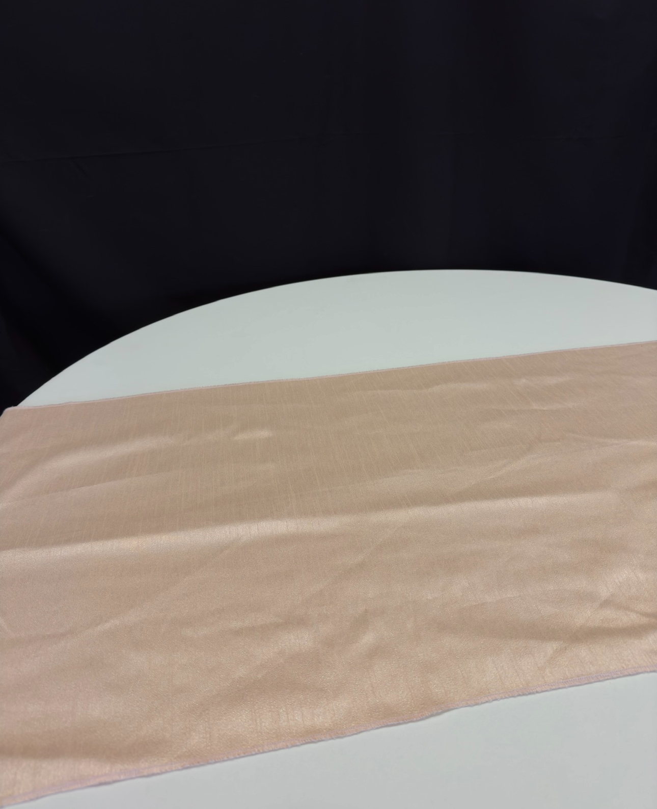 Runner 18"X102" SHANTUNG SILK BLUSH LOT B