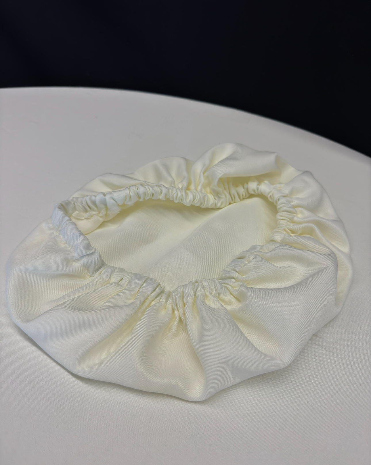 Bonnet Chair Pad Cover IVORY