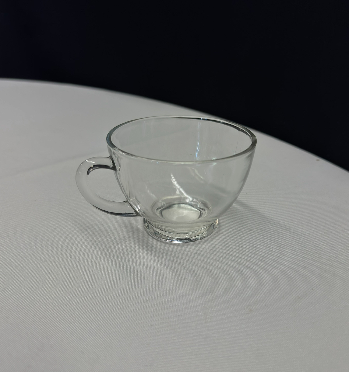 Clear Glass Punch Cup
