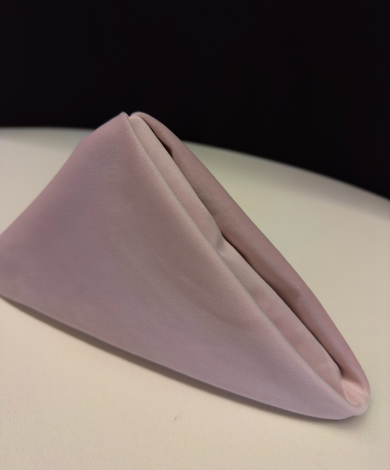 Napkin VELVET LT PINK #921 POLY 20"